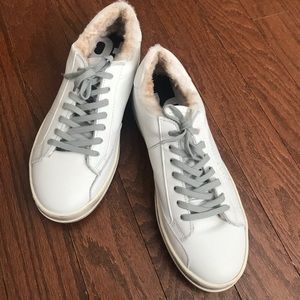 P448 F9 John Faux Fur Sneakers